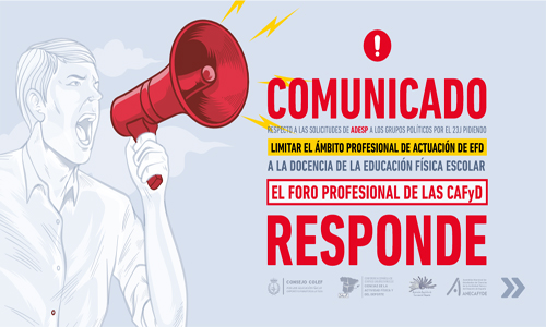 Comunicado Consejo COLEF sobre las propuestas de ADESP para 23-J